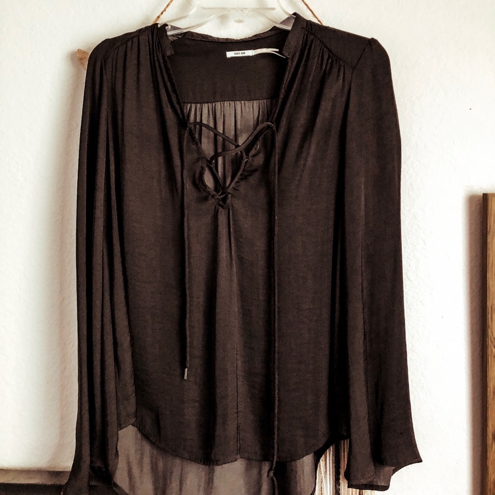 Urban Outfitters front tie blouse
